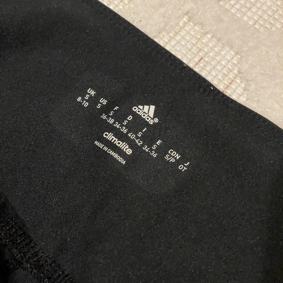 ADIDAS Black Leggings - Picture 3 of 3